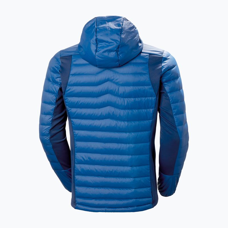 Helly Hansen Verglas pánska páperová bunda s kapucňou Hybrid Ins 606 blue 63007 7