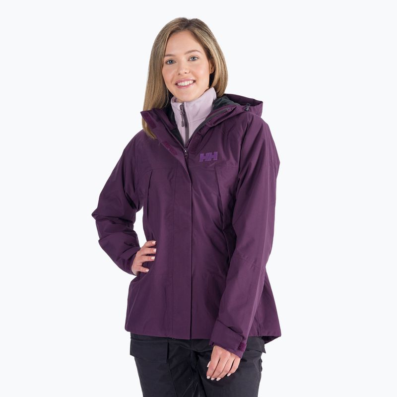 Helly Hansen dámska hybridná bunda Banff Insulated purple 63131_670