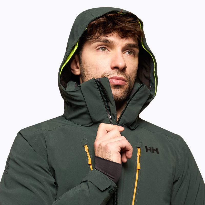 Pánska lyžiarska bunda Helly Hansen Alpha 3.0 green 65551_495 3