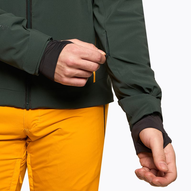 Pánska lyžiarska bunda Helly Hansen Alpha 3.0 green 65551_495 5