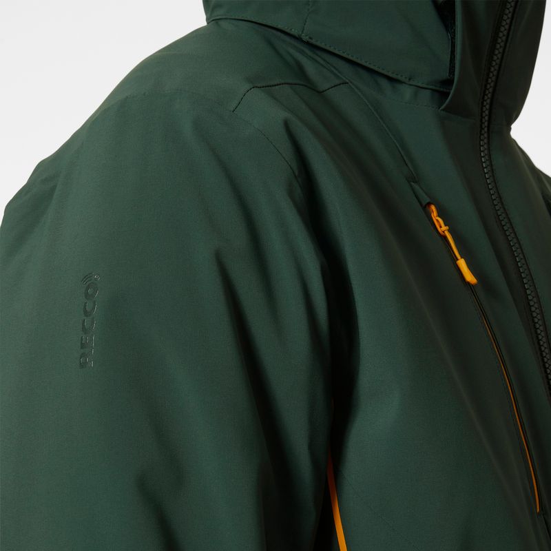 Pánska lyžiarska bunda Helly Hansen Alpha 3.0 green 65551_495 8