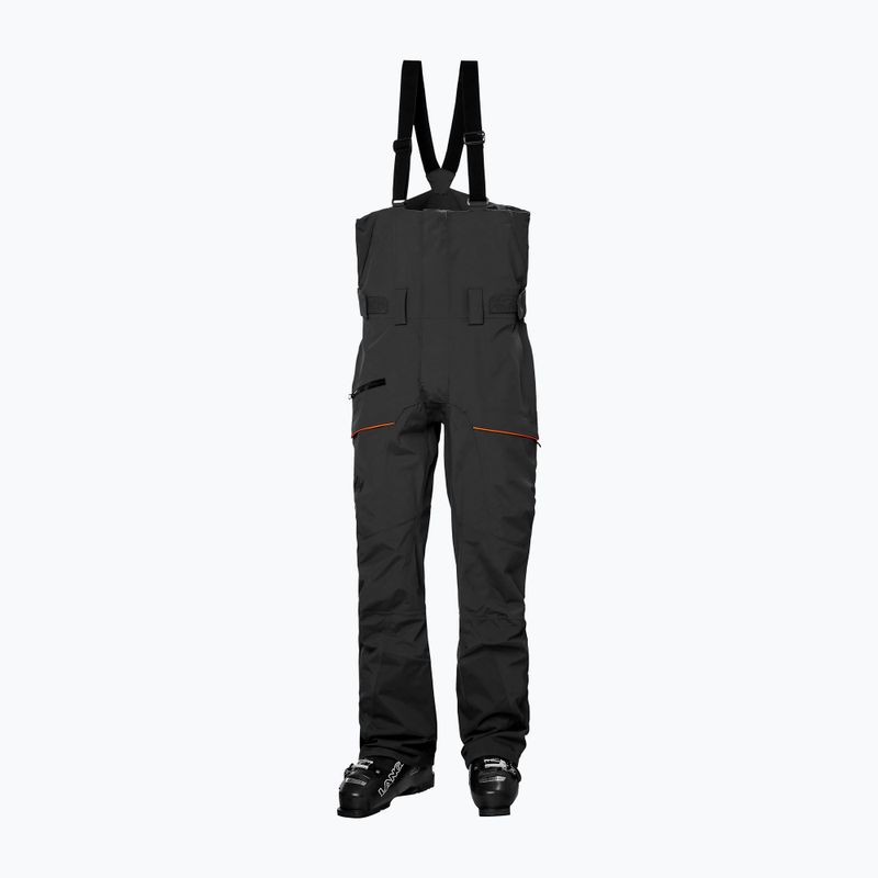Pánske lyžiarske nohavice Helly Hansen Sogn Bib Shell black 5