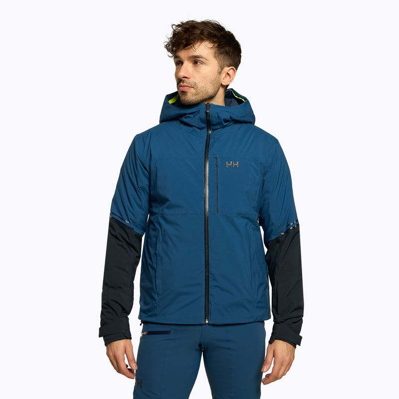 Helly Hansen pánska lyžiarska bunda Carv Lifaloft modrá 65777_606