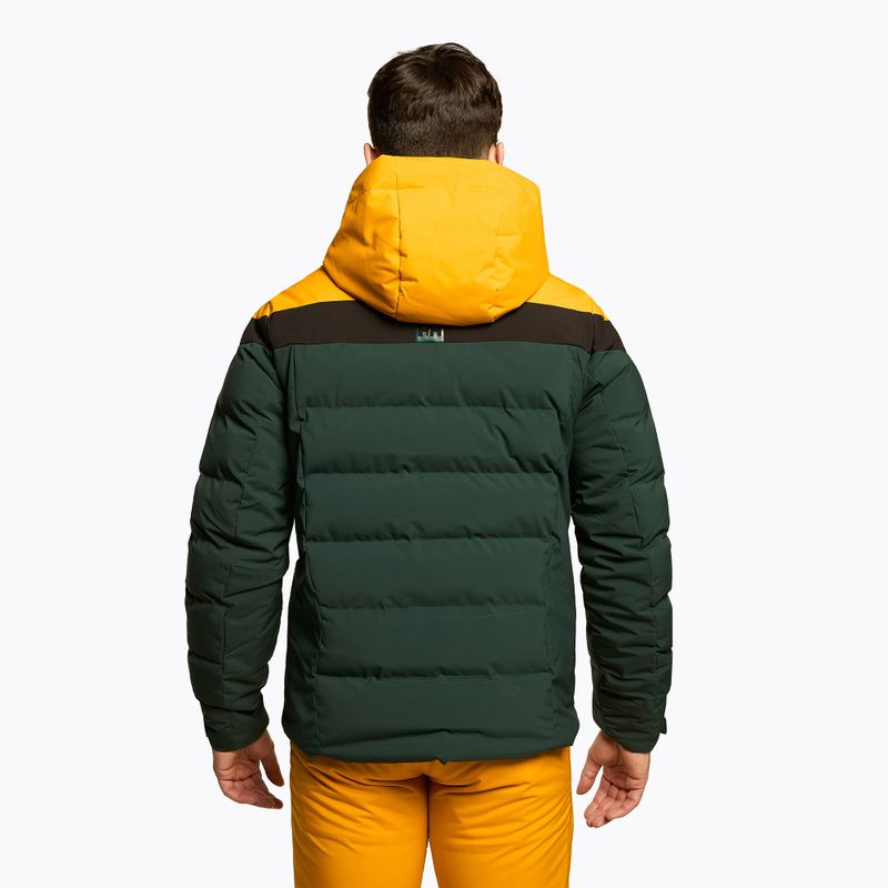 Helly Hansen pánska lyžiarska bunda Bossanova Puffy zeleno-žltá 65781_495 3