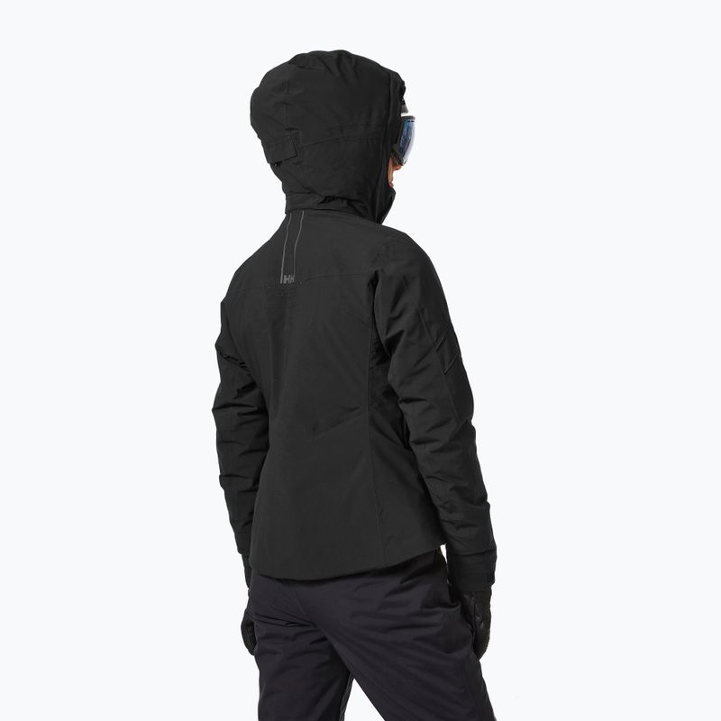 Helly Hansen Alphelia Infinity black women's ski jacket 2