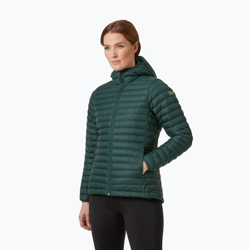 Helly Hansen dámska páperová bunda Sirdal Hooded Insulator 495 green 62992 4
