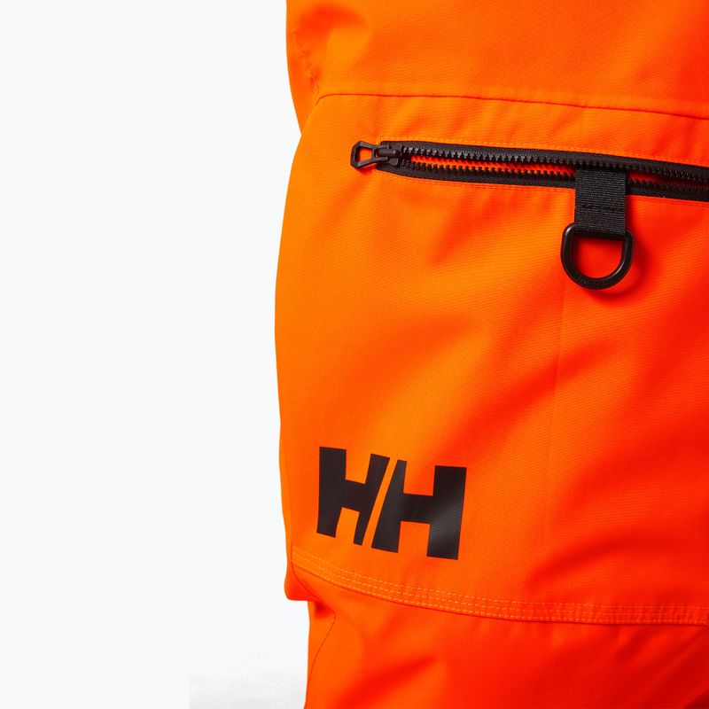 Pánske lyžiarske nohavice Helly Hansen Sogn Cargo neon orange 3