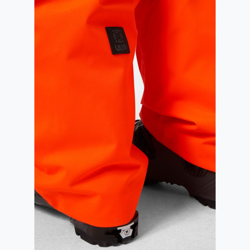 Pánske lyžiarske nohavice Helly Hansen Sogn Cargo neon orange 4