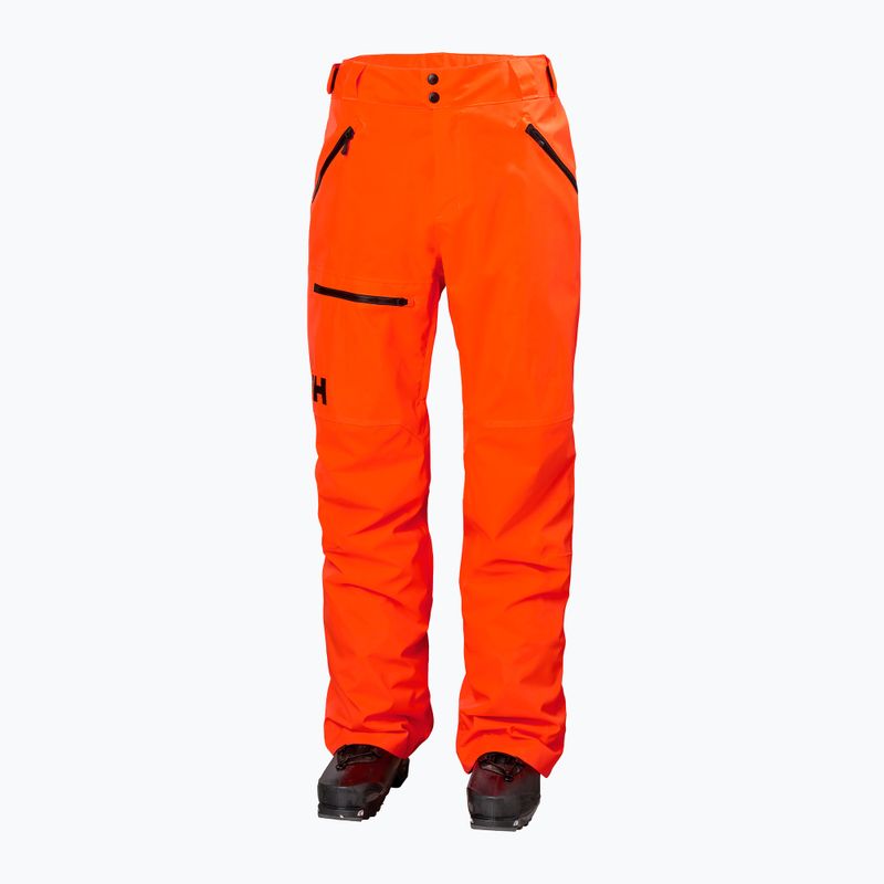 Pánske lyžiarske nohavice Helly Hansen Sogn Cargo neon orange 5