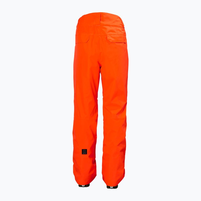 Pánske lyžiarske nohavice Helly Hansen Sogn Cargo neon orange 6