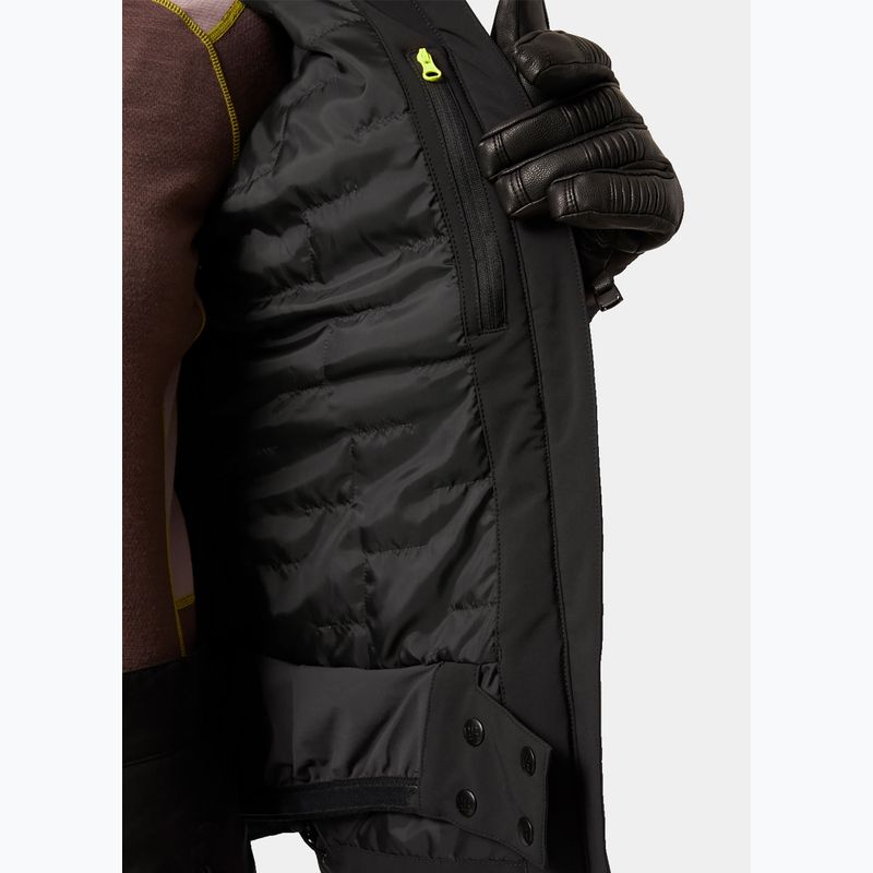 Dámska lyžiarska bunda Helly Hansen Alphelia Lifaloft black 3
