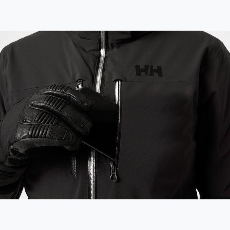 Dámska lyžiarska bunda Helly Hansen Alphelia Lifaloft black 4