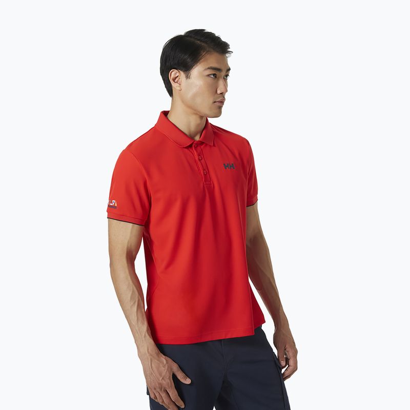 Helly Hansen pánska polokošeľa Ocean červená 34207_222