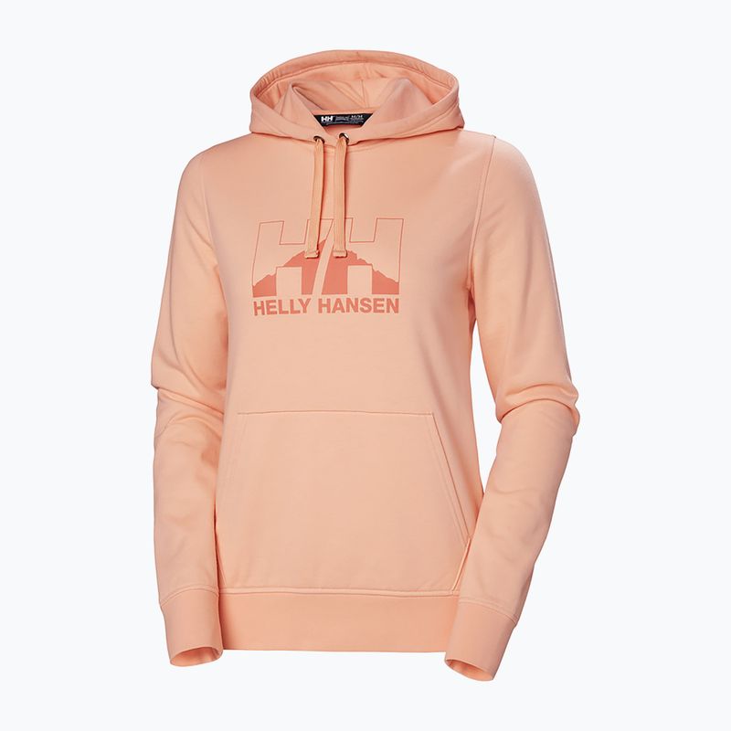 Dámska trekingová mikina Helly Hansen Nord Graphic Pullover Hoodie orange 62981_058 8