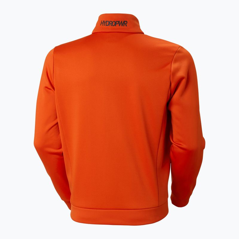 Pánska jachtárska mikina Helly Hansen HP Fleece 2.0 patrol orange 7