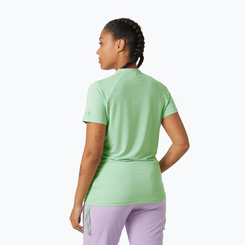 Helly Hansen dámske tričko Siren 1/2 Zip mint 2
