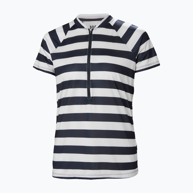 Dámske tričko Helly Hansen Siren 1/2 Zip navy stripe 5