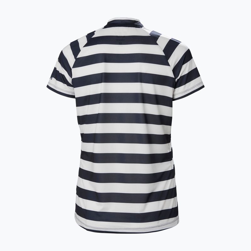 Dámske tričko Helly Hansen Siren 1/2 Zip navy stripe 6