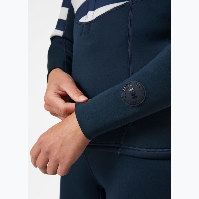 Dámska neoprénová bunda Helly Hansen Waterwear 2.0 2 mm navy stripe 3