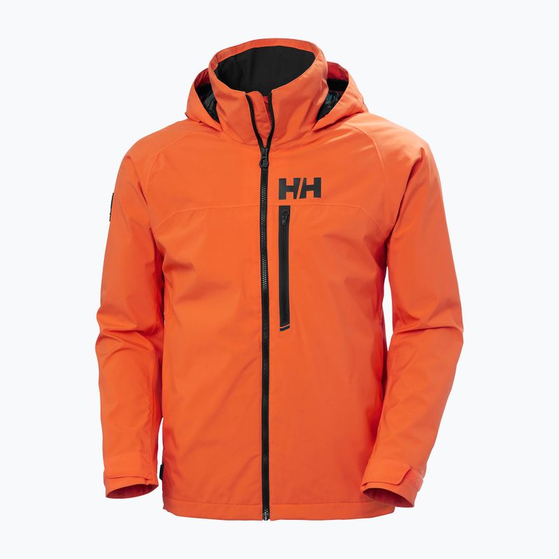 Pánska plachetnicová bunda Helly Hansen HP Racing Hooded patrol orange 7