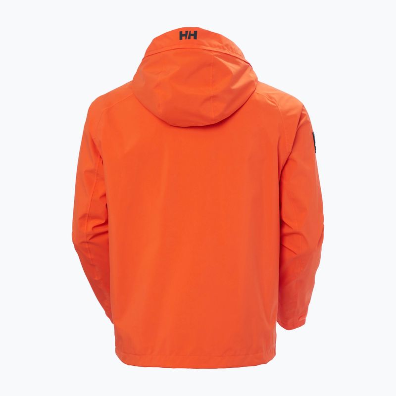 Pánska plachetnicová bunda Helly Hansen HP Racing Hooded patrol orange 8