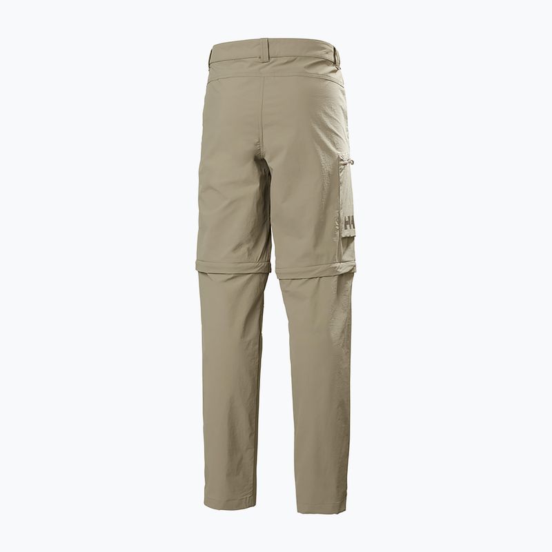 Helly Hansen pánske softshellové nohavice Brono Softshell Zip Off beige 63152_757 8