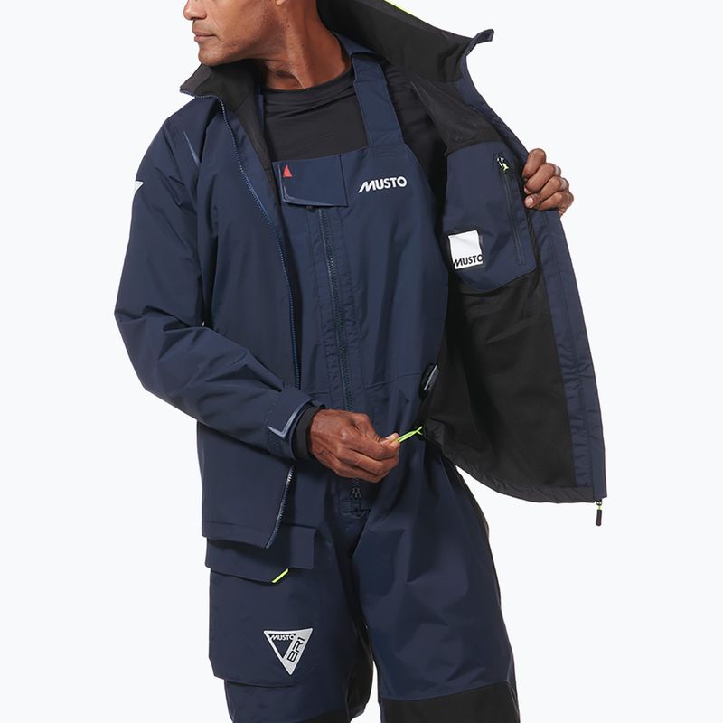 Pánska jachtárska bunda Musto BR1 Solent true navy 5