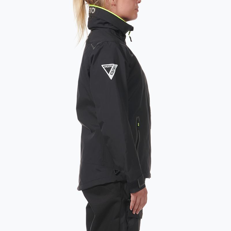 Dámska jachtárska bunda Musto BR1 Solent black 4