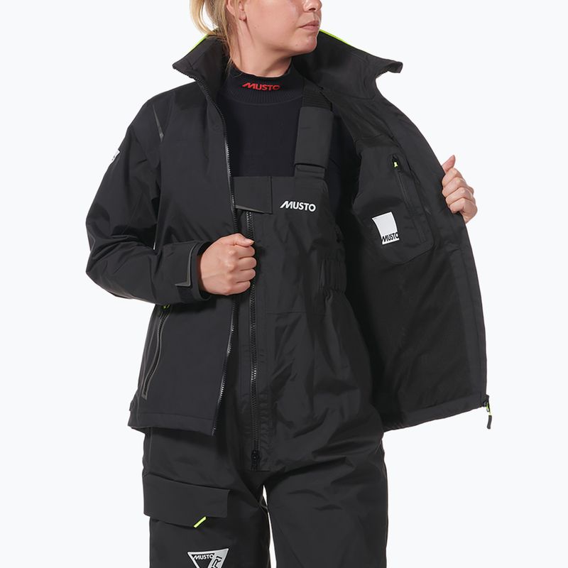 Dámska jachtárska bunda Musto BR1 Solent black 6