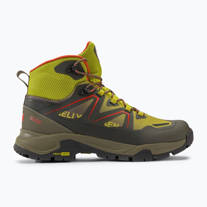 Helly Hansen Cascade Mid HT pánske trekové topánky neon moss/utility green 2