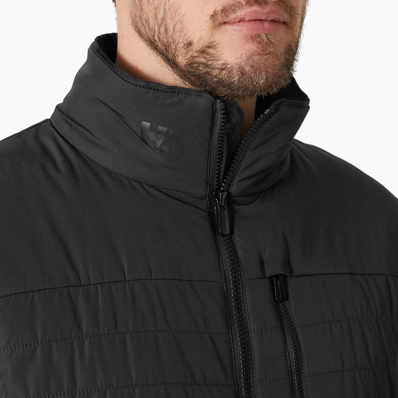 Pánska jachtárska bunda Helly Hansen Crew Insulator 2.0 black 3