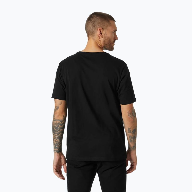Pánske tričko Helly Hansen HH Logo black 2