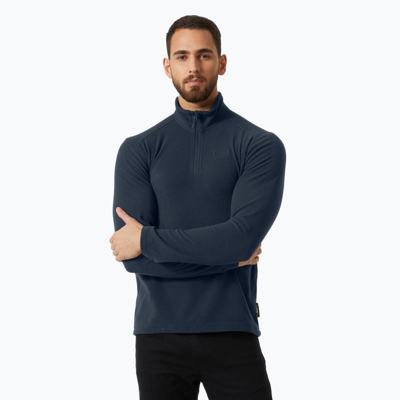 Pánska trekingová mikina Helly Hansen Daybreaker 1/2 Zip navy