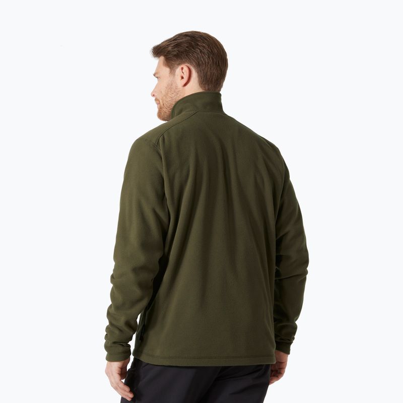 Helly Hansen pánska trekingová mikina Daybreaker utility green 2