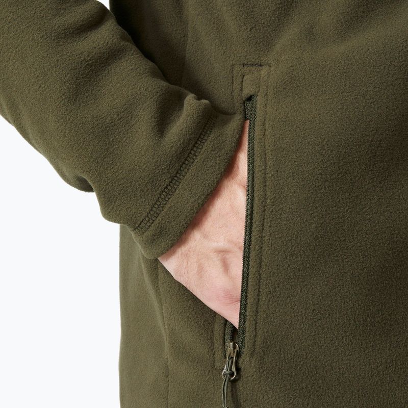 Helly Hansen pánska trekingová mikina Daybreaker utility green 4