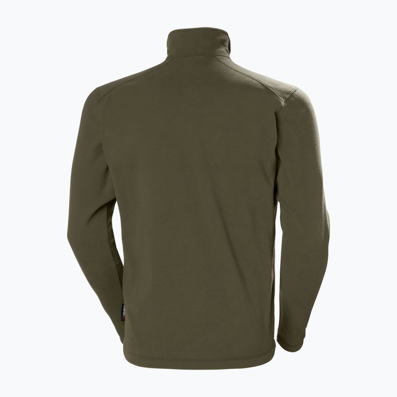 Helly Hansen pánska trekingová mikina Daybreaker utility green 6