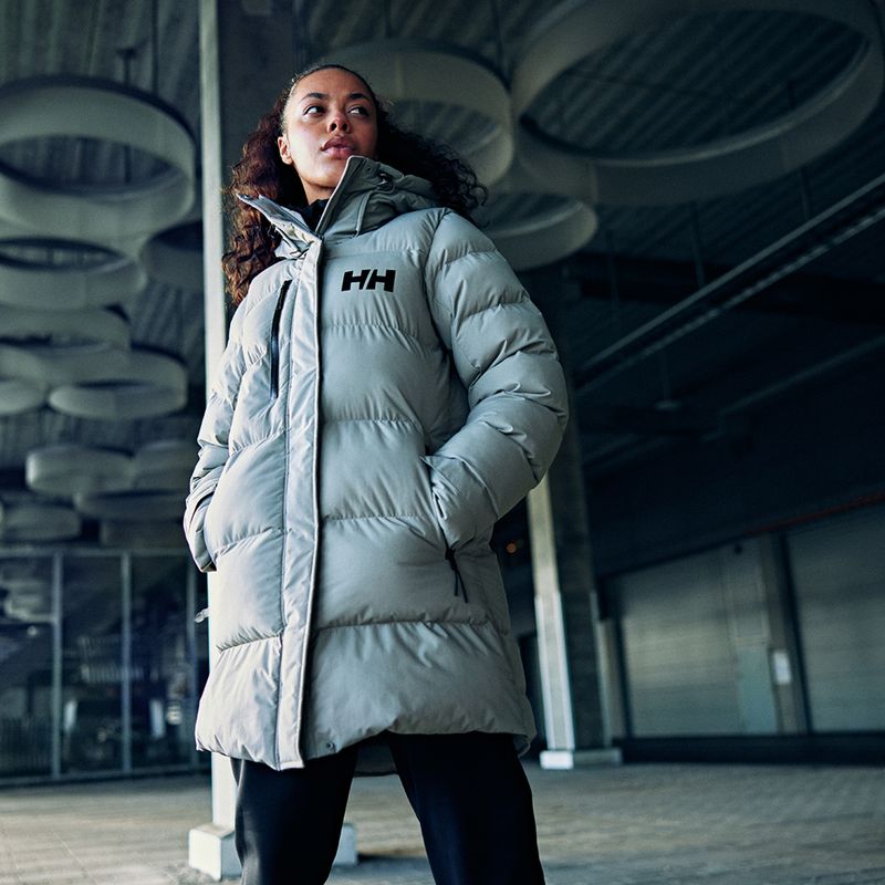 Helly Hansen dámska páperová bunda Adore Puffy Parka terrazzo 8