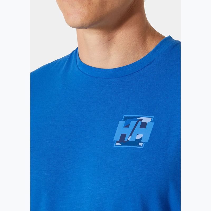 Pánske tričko  Helly Hansen Skog Recycled Graphic cobalt 2.0 3
