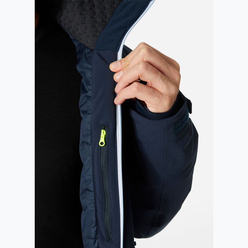 Pánska lyžiarska bunda Helly Hansen Alpha Lifaloft navy 10