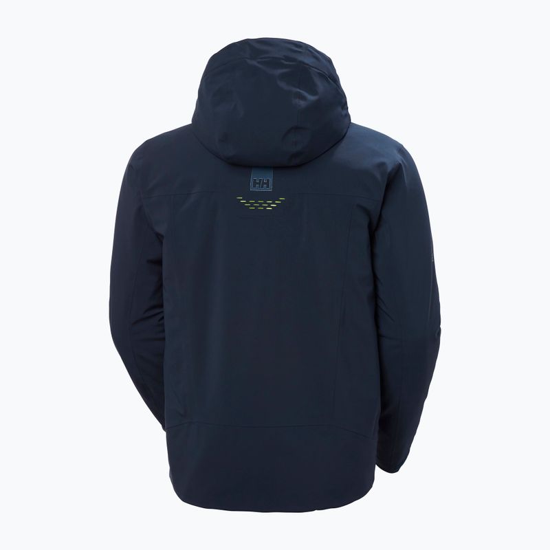 Pánska lyžiarska bunda Helly Hansen Alpha Lifaloft navy 12