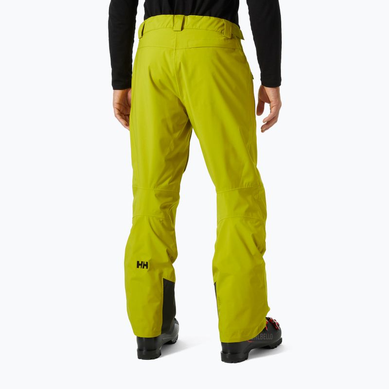 Helly Hansen Legendary Insulated bright moss pánske lyžiarske nohavice 2