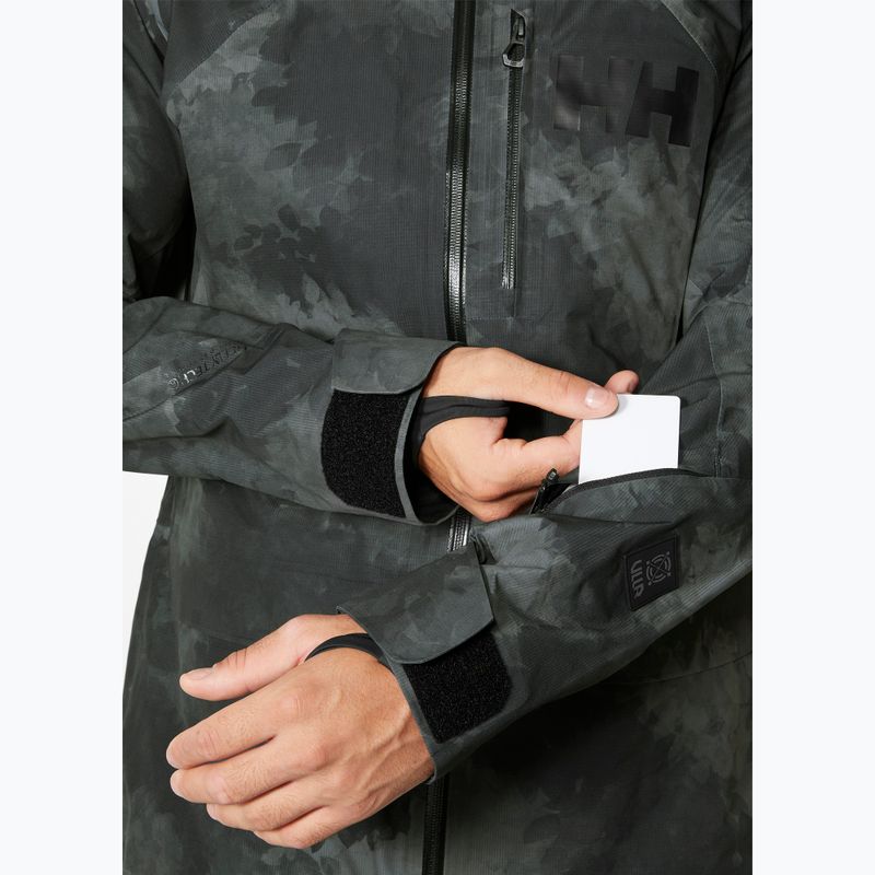 Pánska lyžiarska bunda Helly Hansen Ridge Infinity Shell black marble 5