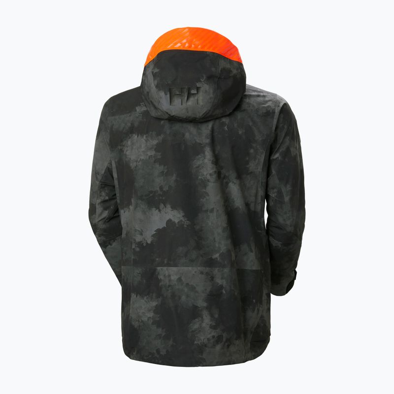 Pánska lyžiarska bunda Helly Hansen Ridge Infinity Shell black marble 8