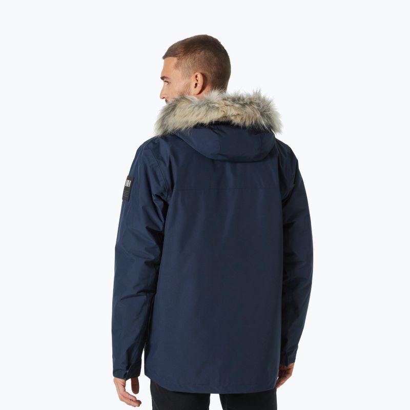 Pánska páperová bunda Helly Hansen Coastal 3.0 Parka navy 2