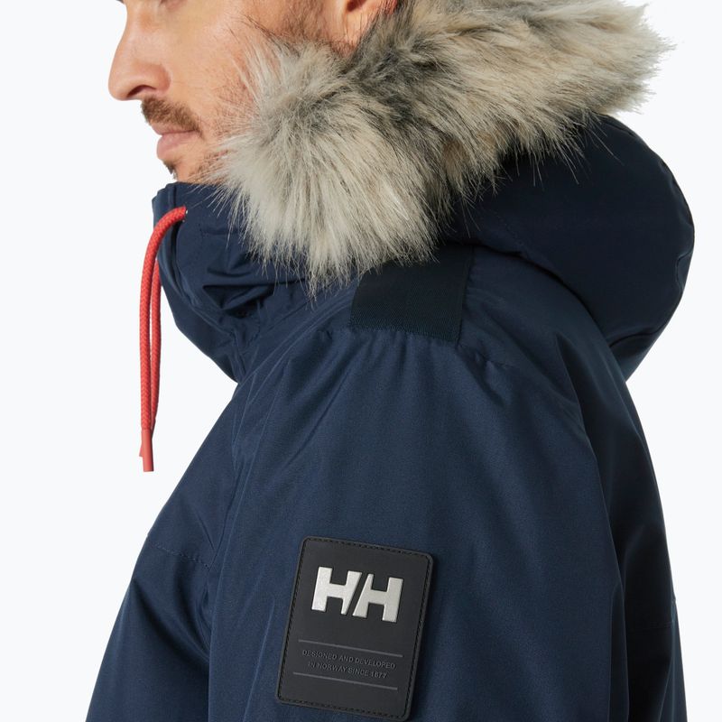 Pánska páperová bunda Helly Hansen Coastal 3.0 Parka navy 4