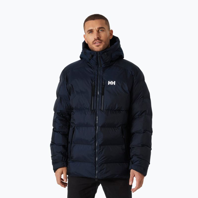 Pánska páperová bunda Helly Hansen Park Puff Parka navy