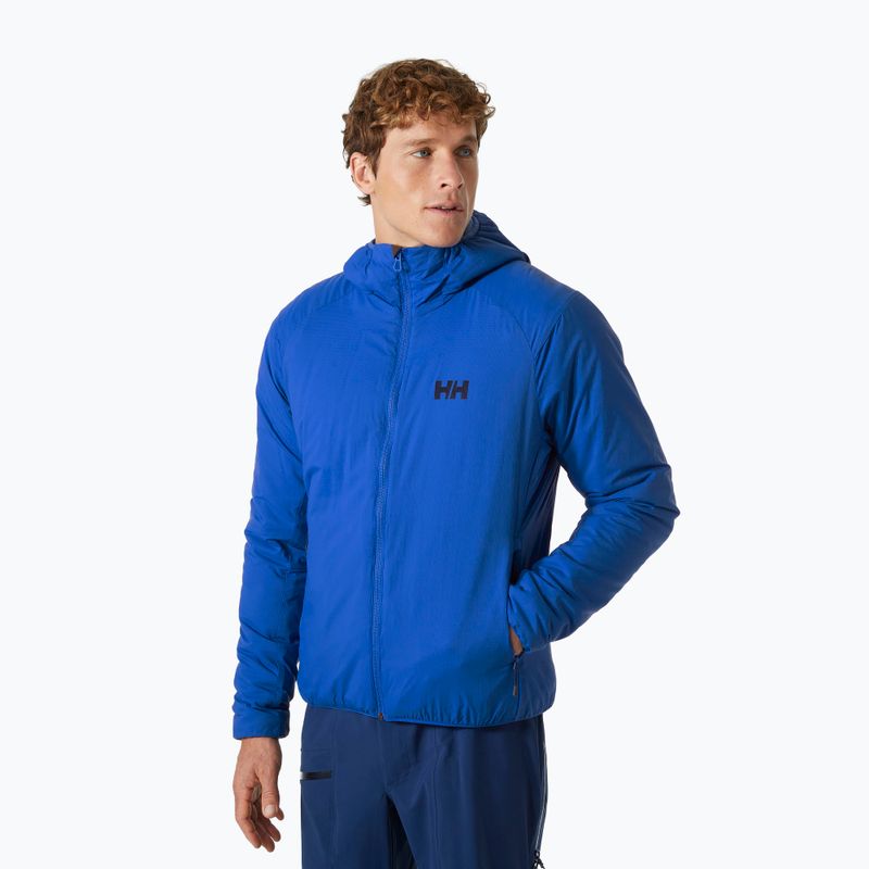 Pánska páperová bunda Helly Hansen Verglas Hooded Insulator cobalt 2.0