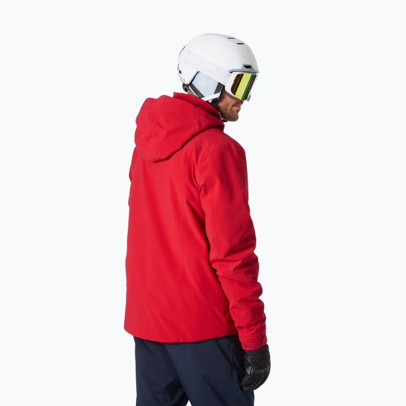 Pánska lyžiarska bunda Helly Hansen Alpha 4.0 červená 2