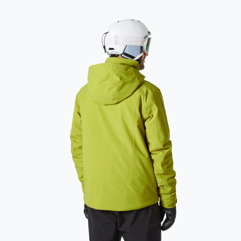 Pánska lyžiarska bunda Helly Hansen Alpha 4.0 bright moss 2