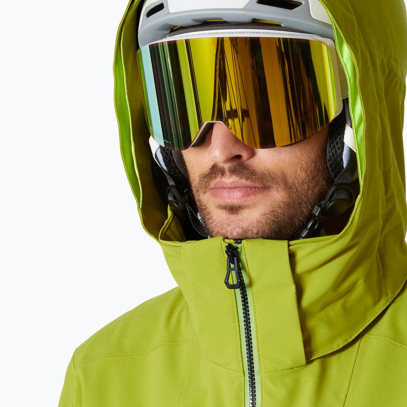 Pánska lyžiarska bunda Helly Hansen Alpha 4.0 bright moss 3